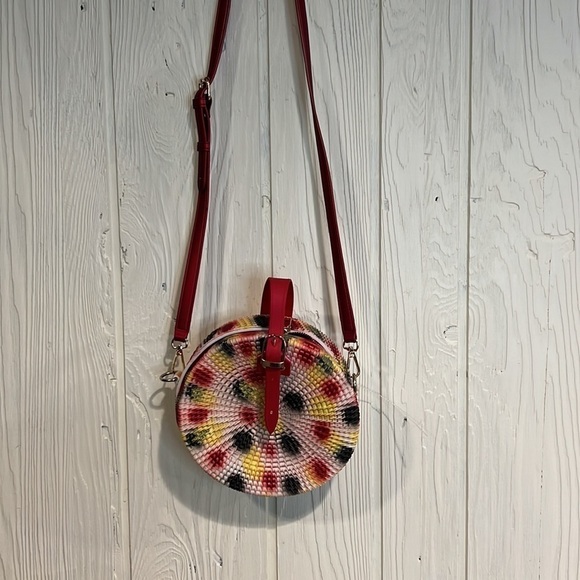 Colorful Round Pill Box Purse - Picture 9 of 11